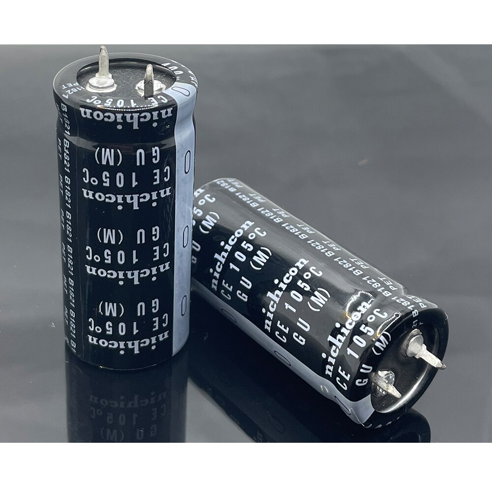 2 Stuks 400V/270Uf Nichicon Condensatoren Pitch 10Mm 270Uf 400V 22X50 25X40 25X45 25X50 30X30 30X35 30X40 30X50 35X25 35X30 35X35mm