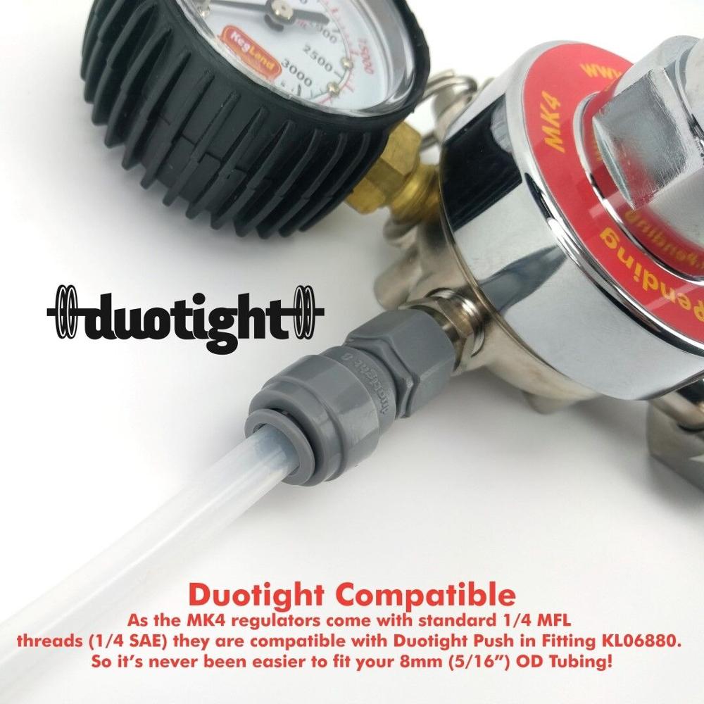 Nitrogen (N2) Gas Regulator | MK4 Dual Gauge Multi Gas - Type 50
