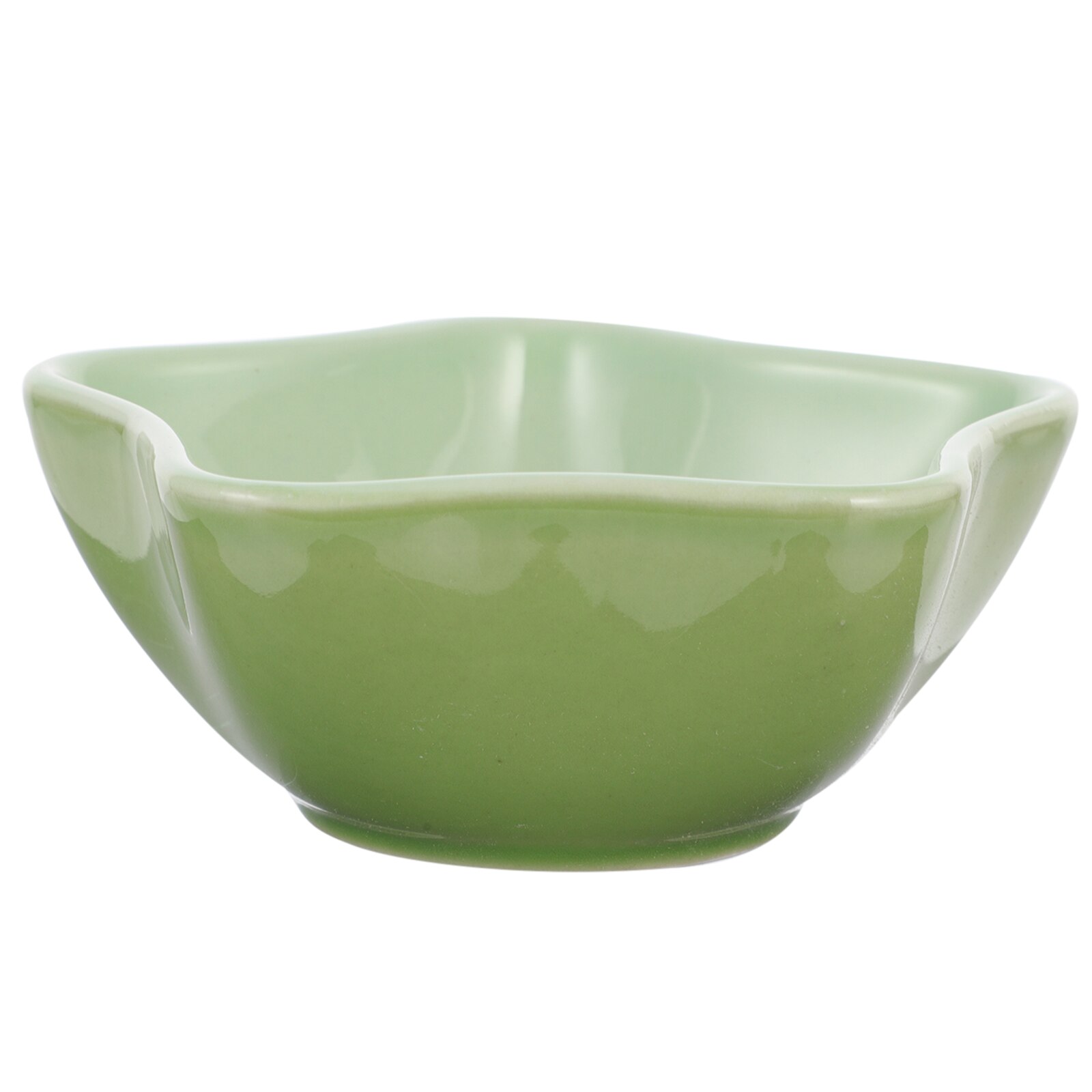 1pc Bowl Ceramic Bowl Children Bowl Fruit Pattern Bowl Kitchen Supply: Carambola pattern