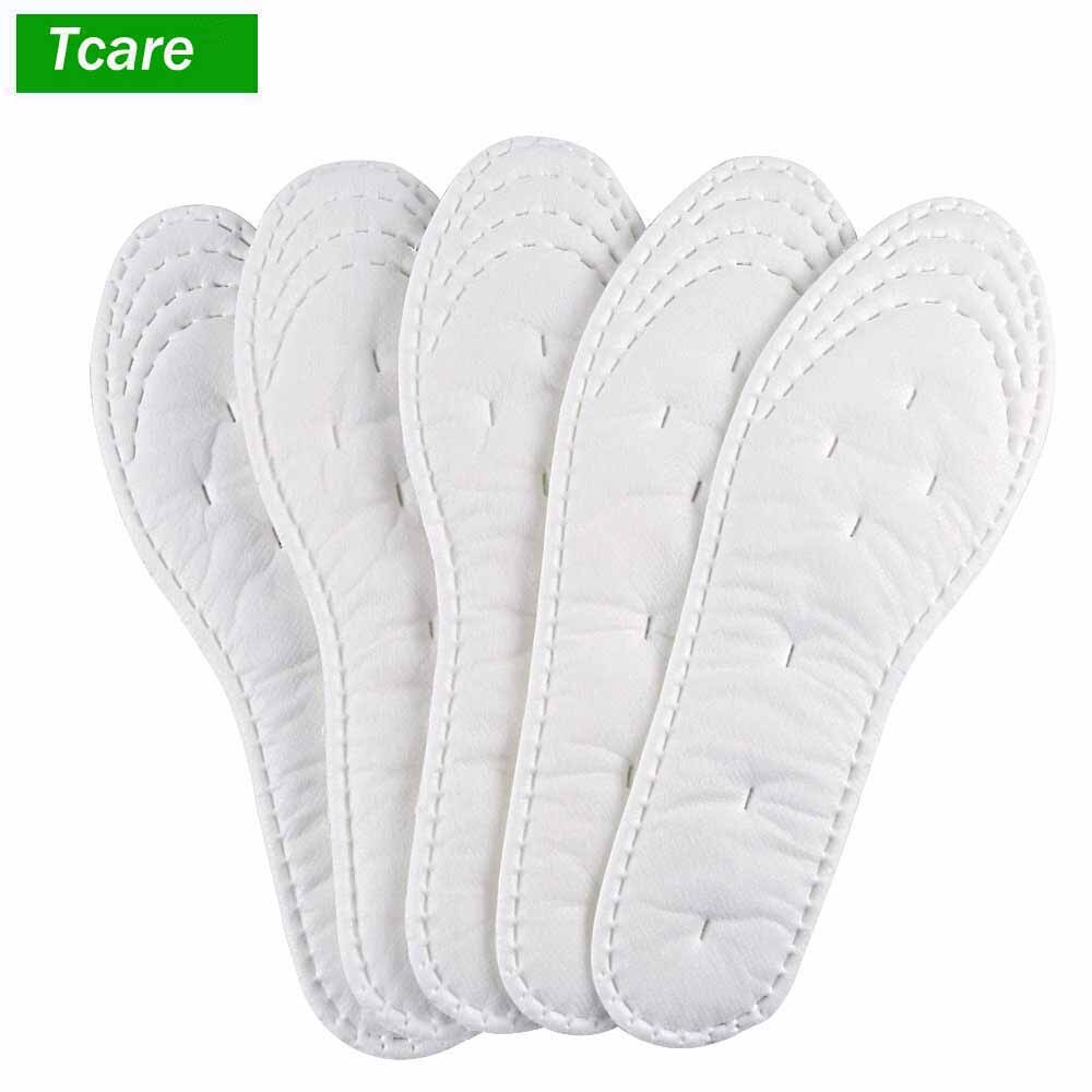 5 paar/set katoenen wegwerpschoenen inlegzolen zachte comfortabele sportinlegzolen hardloopschoeninlegzolen schoenpad voor schoenen heren dames