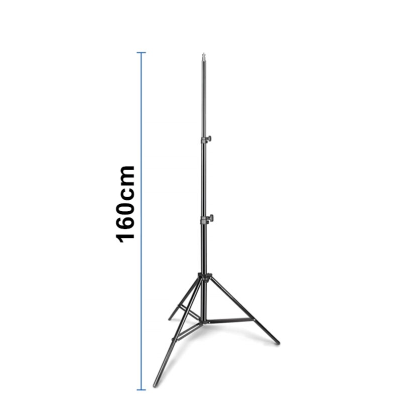 2m trépied photographie support de lumière pour appareil Photo trépieds professionnels trépieds réglables pour Tiktok pour Studio Photo flashs Studio: 160cm
