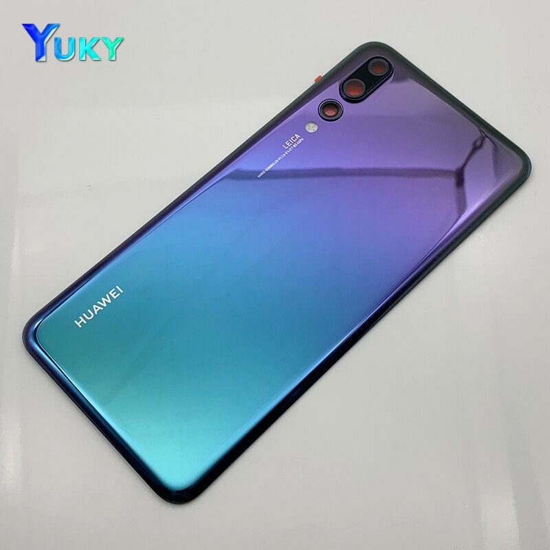 100% Originele Huawei P20pro Batterij Cover Voor P20 Pro Vervang De Batterij Cover Met Camera Cover P20 Pro