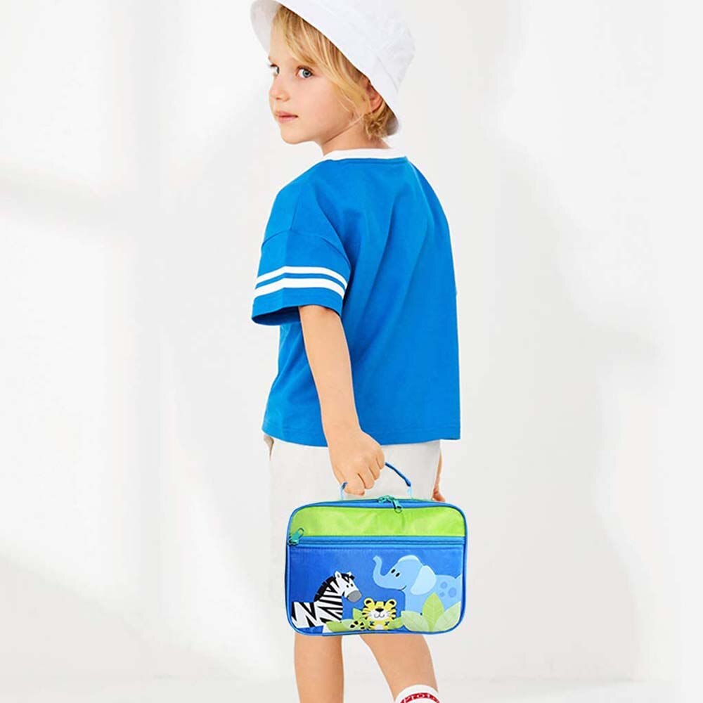 Draagbare Lunch Tas Voor Mannen Vrouwen Kids Cartoon Thermische Bento Cooler Carry Bakken Geïsoleerde Ontbijt Picknick Voedsel Box Case