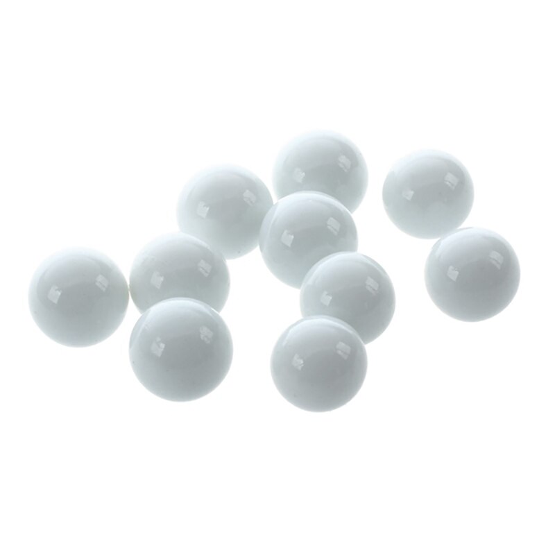 20 Pcs Knikkers 16Mm Glazen Knikkers Knicker Glas Ballen Decoratie Kleur Nuggets Speelgoed Zwart En Wit