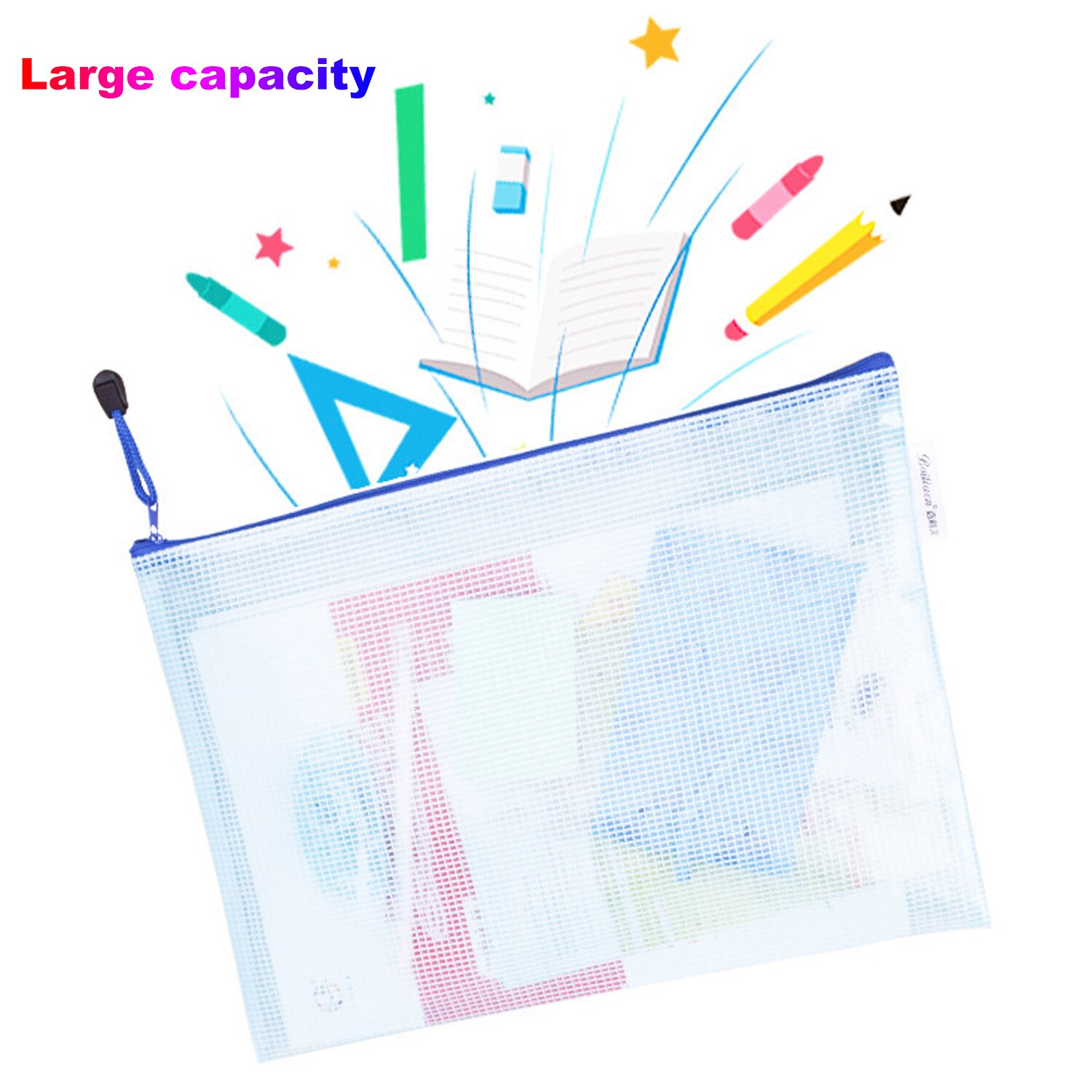 5pcs a4 document map mesh documenten papier file s grandado
