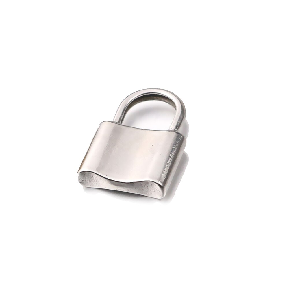 5 kpl/erä ruostumaton teräs 22 x 13mm lukko riipuskorut riippulukkokorut sopivat itse kaulakoru rannekoru riipukset korujen valmistus: Teräs