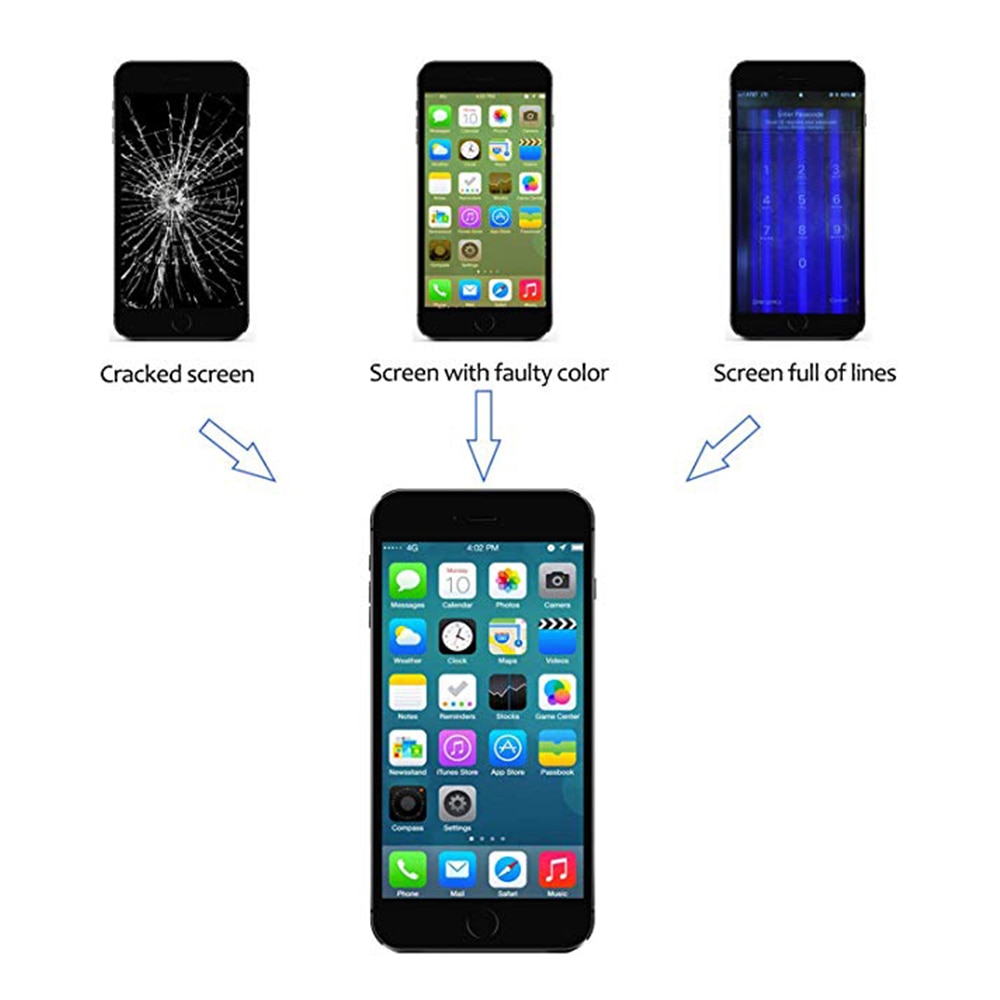 LCD Display for iPhone 5 LCD Full Assembly LCD Display for iphone 5G Touch Screen Replacement Mobile Phone LCD Screens