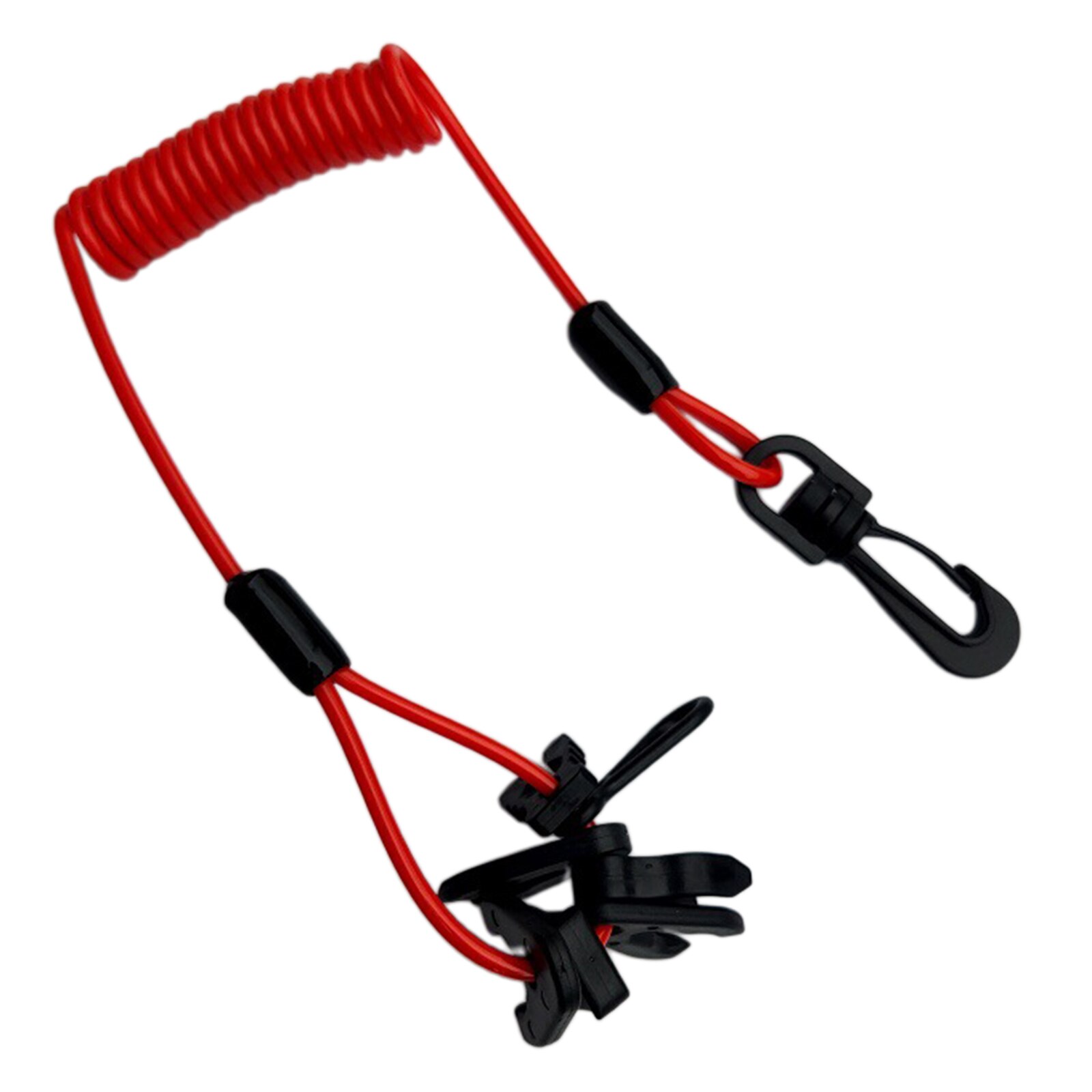 Boat Engine Kill Stop Switch Emergency Stop Switch Safety Replacement 1.4m Long For Yamaha For Suzuki For Tohatsu Outboards