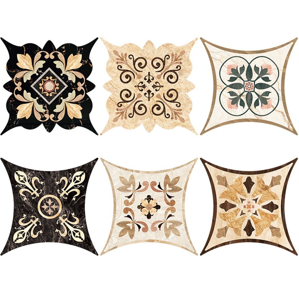 Tile Stickers Self Adhesive Diagonal Sticker Tile Floor Wall Stickers Tile Sticker Bathroom Tiles 3D Decals Home Decor