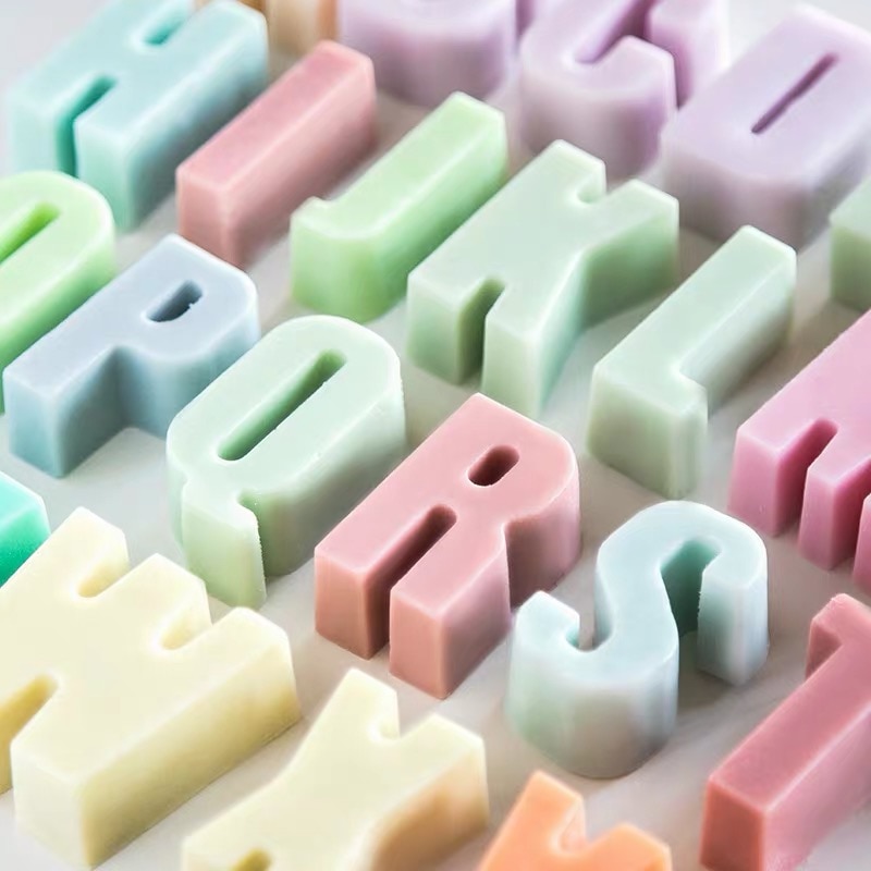 Moules à savon en cristal arabe | Bricolage, Alphabet numérique en silicone, moule épais à savon en cristal avec lettres personnalisées