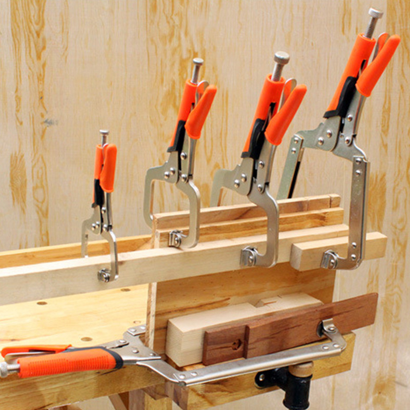 6/9/11/14/18 pouces en acier allié C pince étau de serrage pince rapide de soudage pince multi-pinces pince bois Tenon Clam fixe
