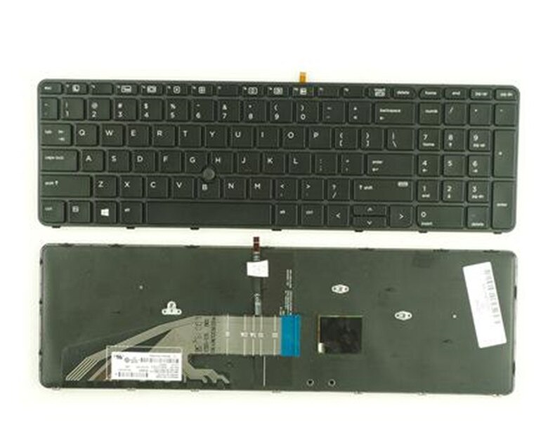 FOR HP ProBook 450 G3 G4/455 G3 G4/470 G3/470 G4 laptop black Keyboard backlit RU US LAYOUT: US BACKLIT