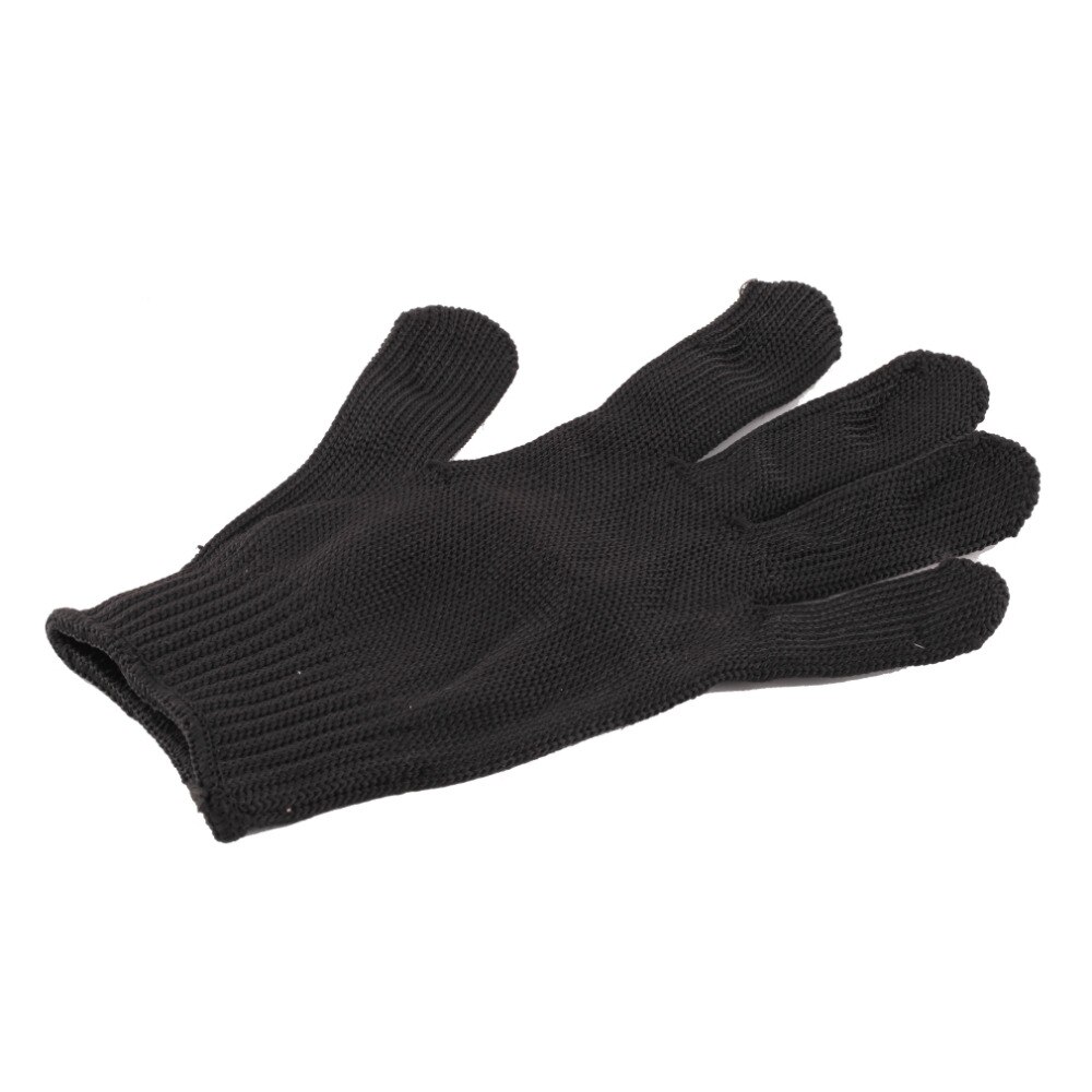 Guantes de pesca con alambre de acero para hombre, herramienta para tejer hilo resistente al corte, 1 par