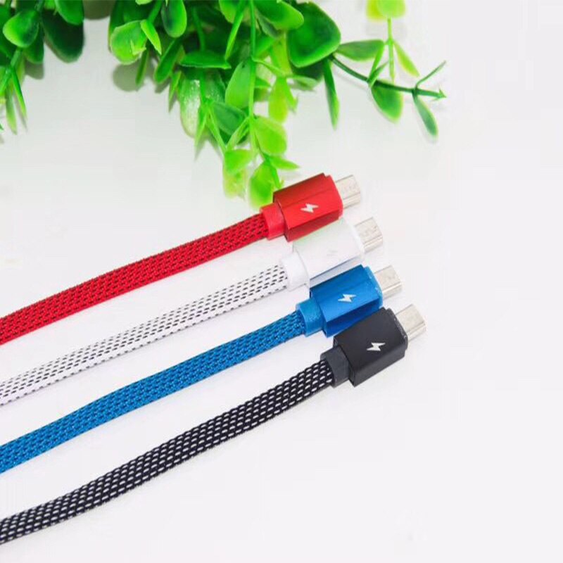 Cabo de carregamento rápido usb, cabo de nylon trançado para xiaomi huawei lg samsung