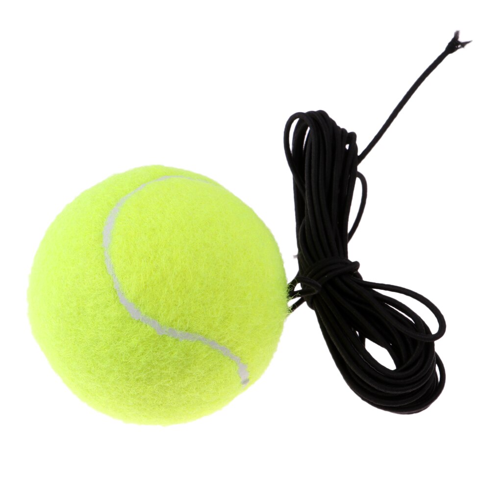 Elastische Tennis Ball auf Schnur Tennis Praxis Selbst-Studie Ausbildung Aids Trainer