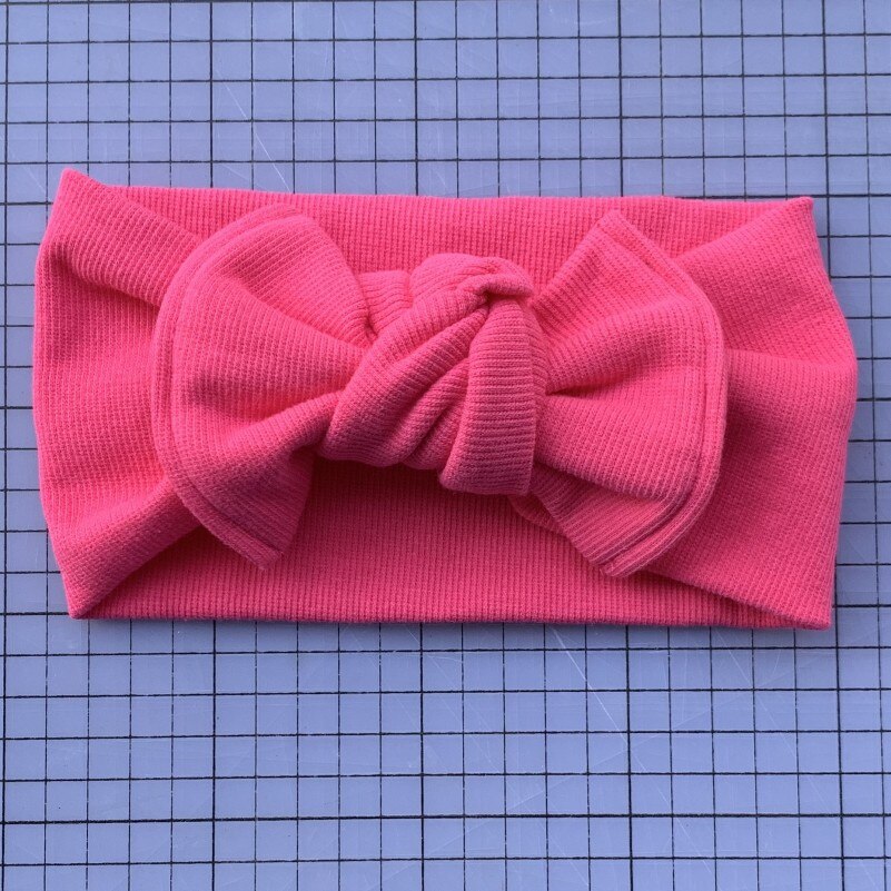 18 teile/los oben Knoten Bogen Stirnband Baby BöGen Stirnband Chaotisch Bogen Headwraps Baby Haar-accessoire