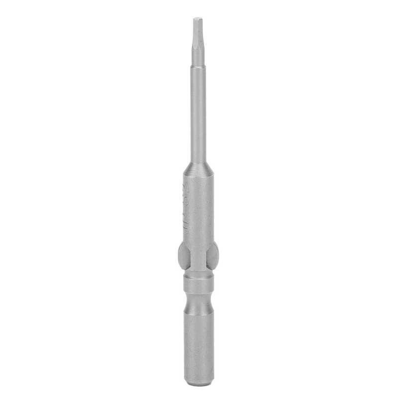 Magnetic Head Screwdriver Bits 5mm Shank Screwdriver Bits High Temperature Quenching for Factory Repair Shop Industry Home