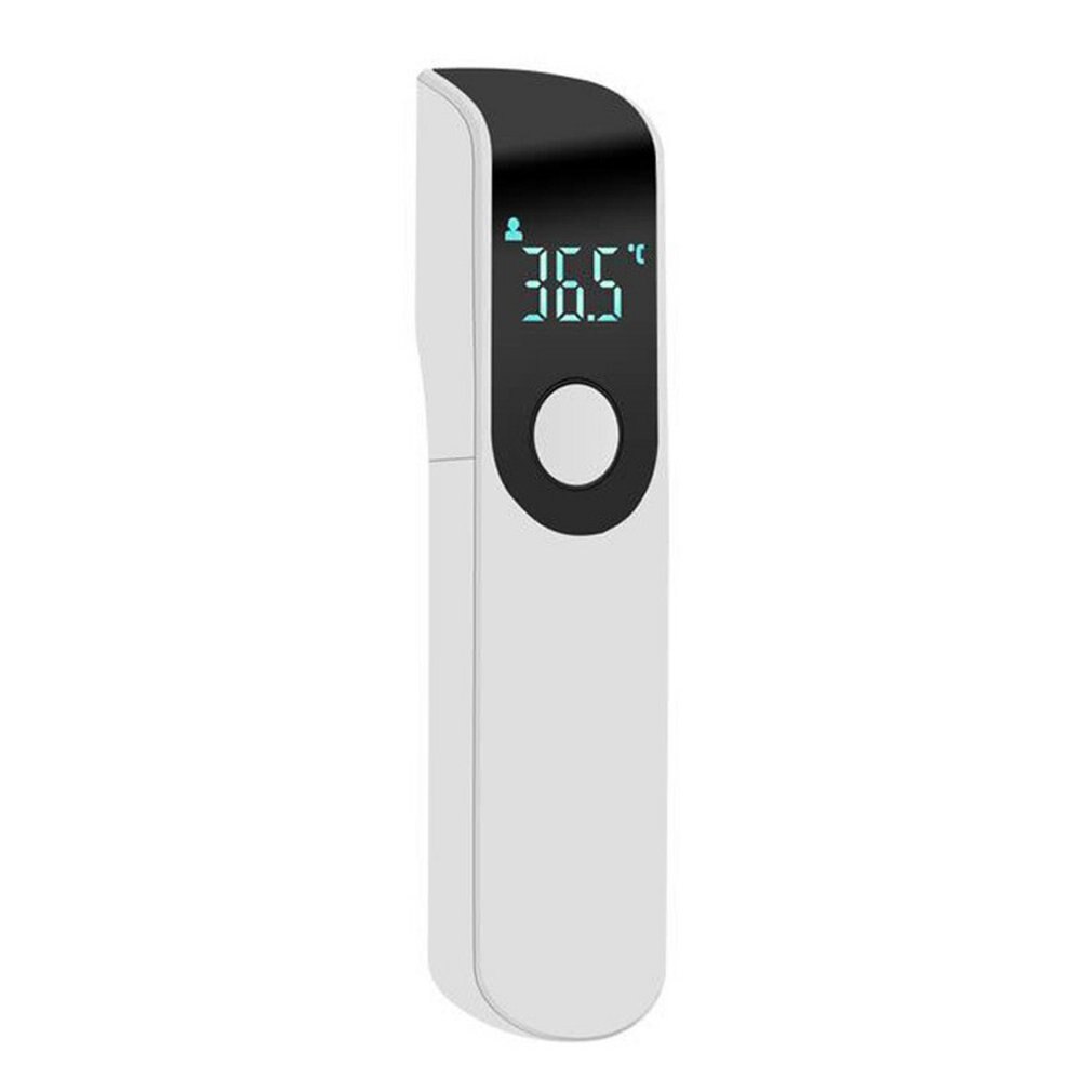 Husholdnings infrarødt termometer digitalt berøringsfrit termometer værktøj håndholdt ir temp pyrometer infrarødt termometer: Elfenben