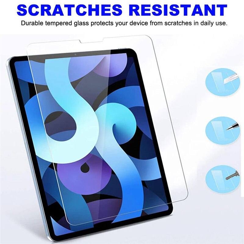 Voor Ipad Air 10.9 Inch 4th Gen Screen Protector Gehard Glas Voor Ipad Air 4 A2324 A2072 Beschermende Film voor Ipad 10.9