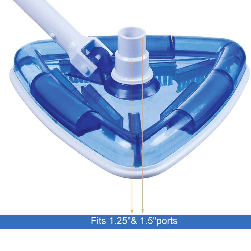 Triangle Suction Dirty Head Pollution Suction Machine for Swimming Pool Fish Pond Cleaning and Maintenance Tools