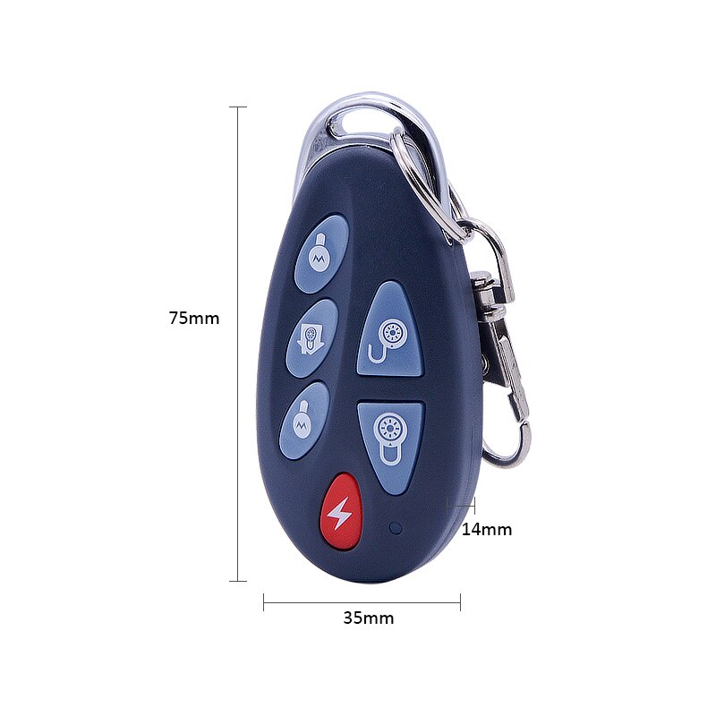 5pcs/lot PB-403R Wireless Remote Control for Meian TCP IP / GSM / PSTN Security Alarme System,