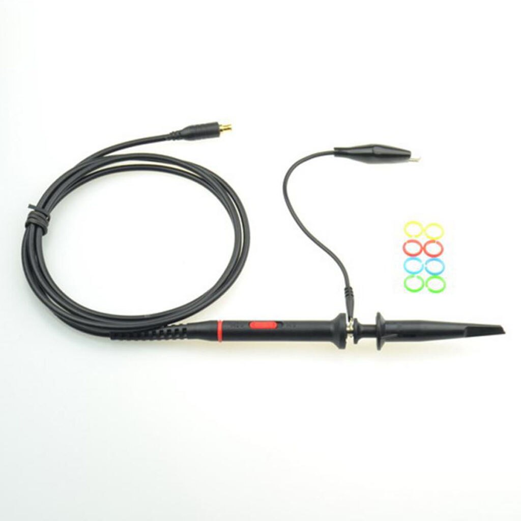 Handheld Oscilloscope MCX Clip Probes, Oscilloscope Test Leads with Alligator Clip
