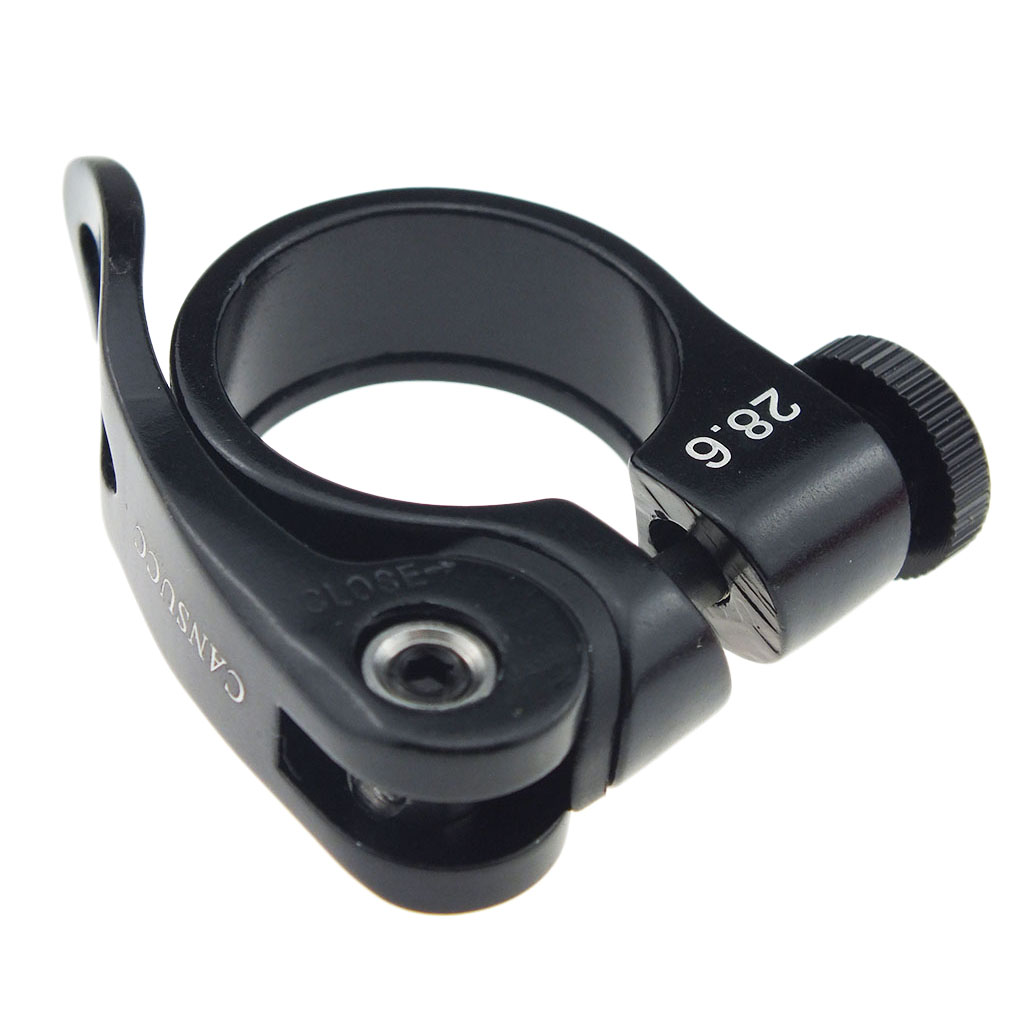 28.6mm Bike Bicycle Seat Post Clamp Quick Release Saddle Tube Clip