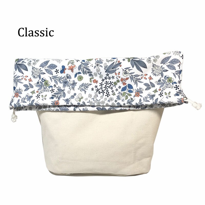 Mini Klassieke Trekkoord Coating String Voering Binnenzak Voor Klassieke Mini Obag Insert Met Innerlijke Voor Eva O Bag Handtas: Classic Size 7