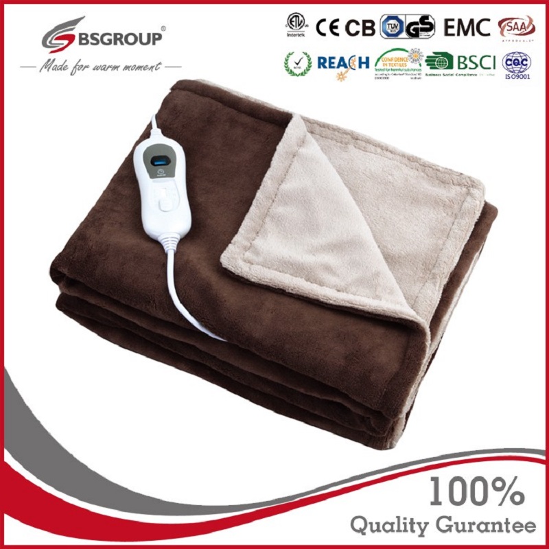 220-240V 120W 160x120cm Weiche Microplush Wärmer Werfen Elektrische Heizung Thermische Decke 220V waschbar Overblanket Mit Europa Stecker
