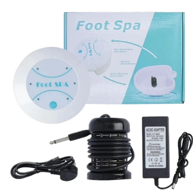 Detox Ionic Foot Spa Bath Machine Massage Foot Ionic Detoxification Relieves Fatigue Promote Good Health And Full For Vitality: EU Plug