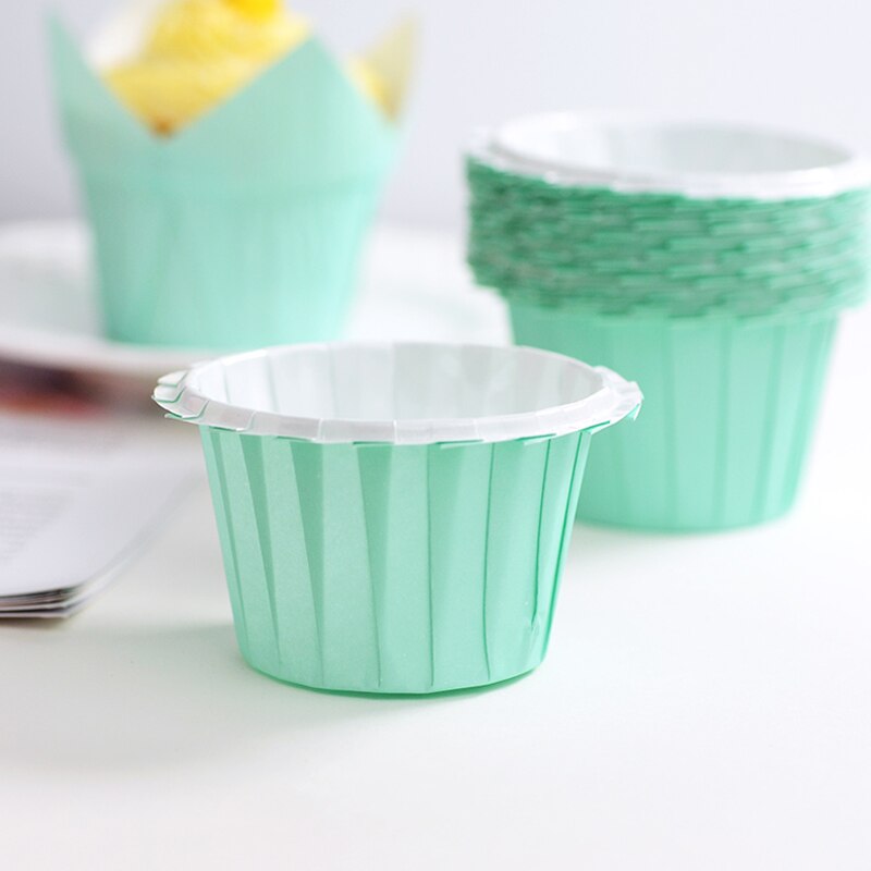 50Pcs Paper Muffin Cupcake Paper Cups Cupcake Liner Baking Muffin Cup Cake Paper Cups Pastry Tools Cake Decoration Tool