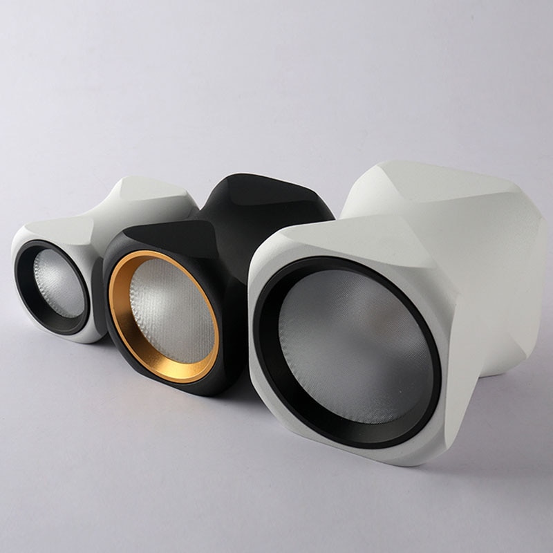 Nordisk sort hvid vægmonteret downlight cob loftsgang korridor verandalys stue downlight