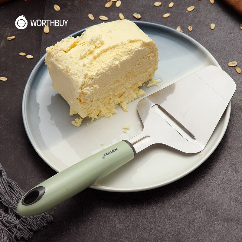 Multifunctional Cheese Slicer Cake Pizza Shovel Stainless Steel Cheese Cutter Grater Kitchen Accessories Cheese Tools
