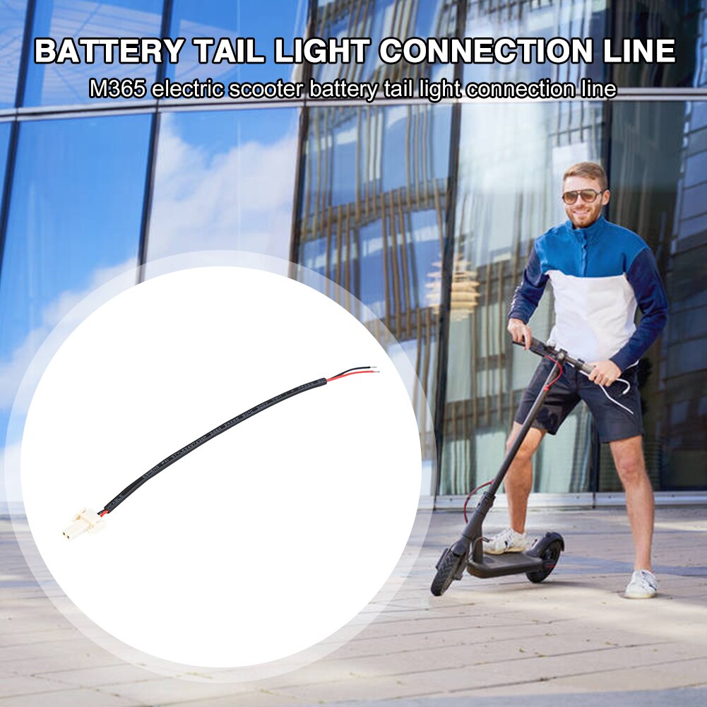Udskiftning baglygte kabel led batteri elektrisk scooter udendørs e-cykel bil sportsunderholdning til xiaomi  m365
