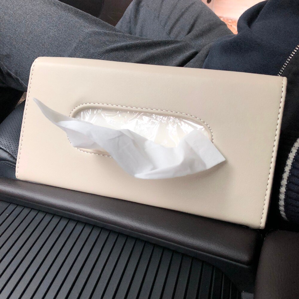 Car styling Tissue Boxes for Toyota SIENTA Vellfire Verso PROACE Hilux Tacoma Tundra 4Runner FT-EV FT-HT FT-AC AYGO Salvage