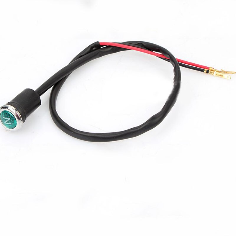 Indicador de marcha atrás de diodo neutro, accesorios modificados para coche, ATV, mono, motocicleta todoterreno, 2 piezas