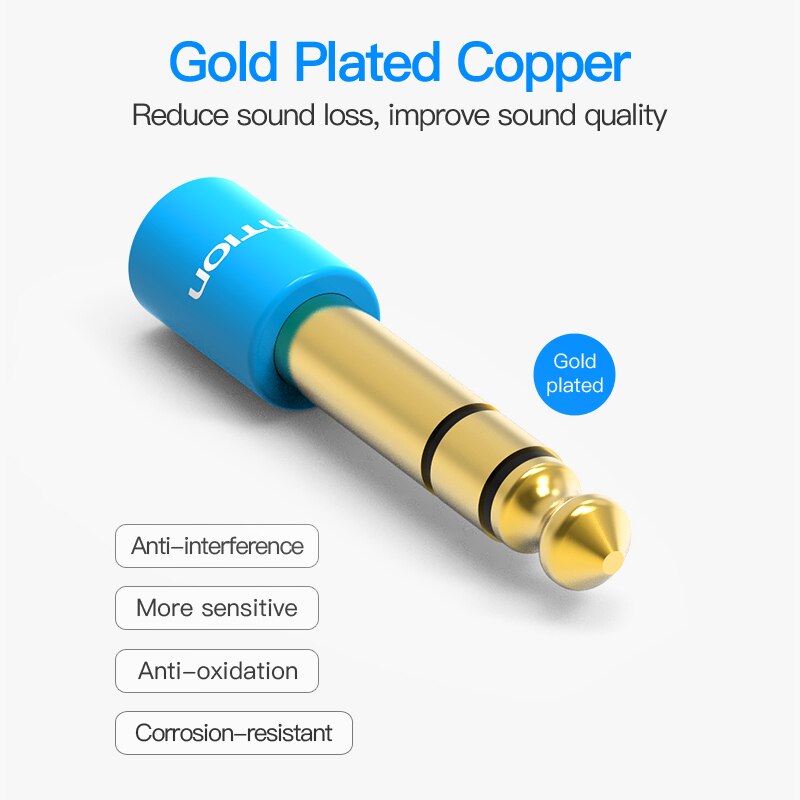 Drag 6.5 Mm Jack 3.5 Mm Microfoon Audio Plug Voor Versterker Luidspreker Elektrische Gitaar Adapter 6.35 3.5 Aux Kabel converter