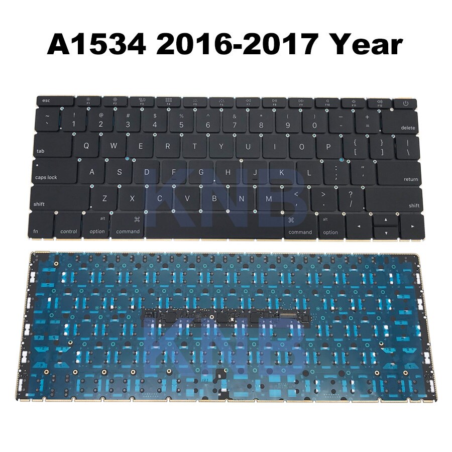 Laptop English US keyboard For Macbook Pro A1706 A1708 A1534 A1989 A1990 A2141 A2289 A2337 A2338 Keyboard Replacement