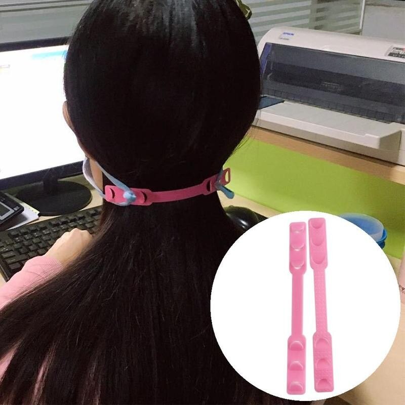 5/10/20pcs Universal Clasp Mask Hook Anti-slip Adjustable Belt Mask Ropes Elastic For Masks Unisex Mask Chains Clasp Mask Hook