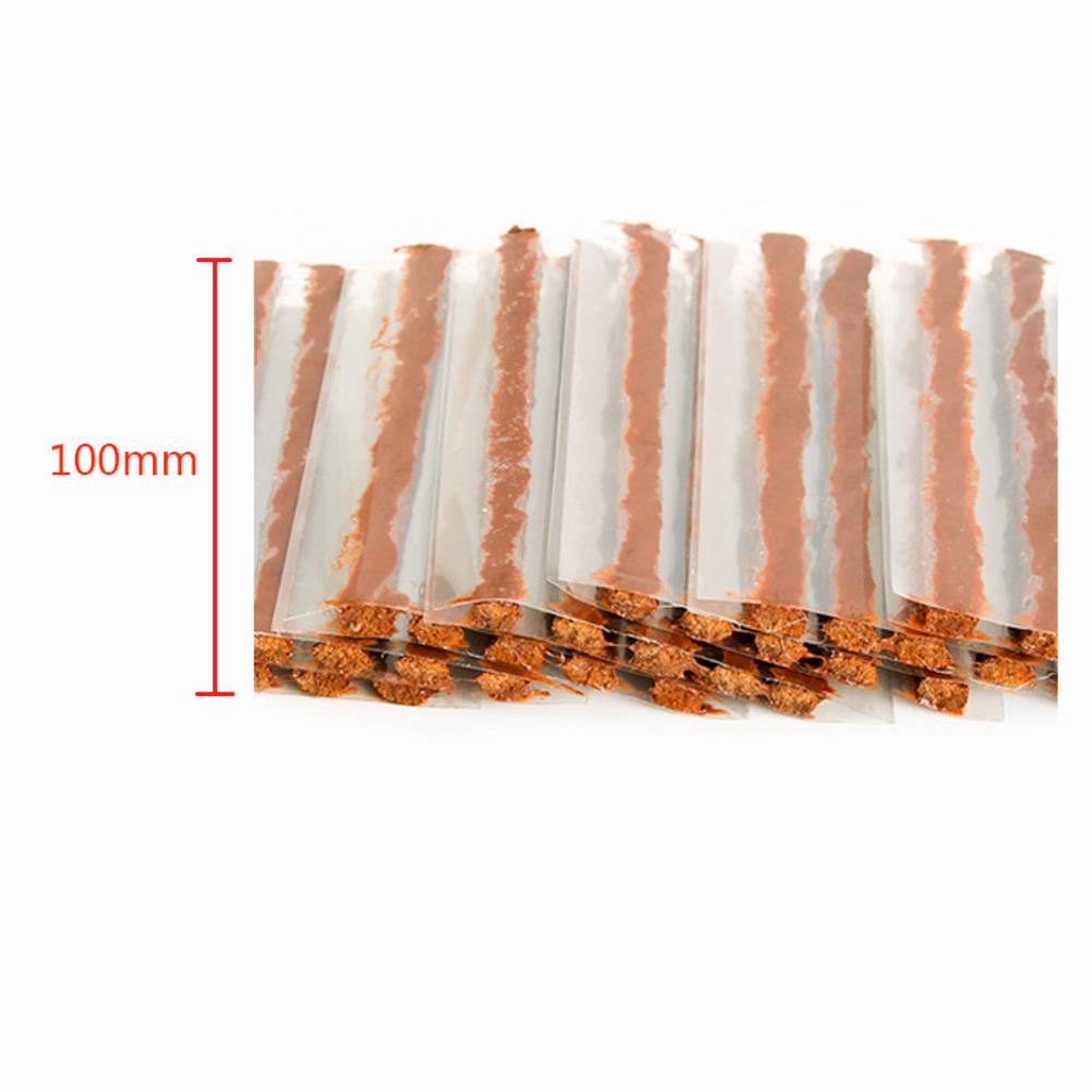 10Pcs Auto Banden Reparatie Strip Band Pees Rubber Strips Vacuüm Band Reparatie Tools 10*6Cm