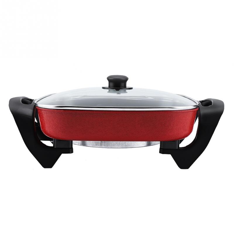 Electric cooker 5L Capacity Household Multi-purpose Electric pot support Fried Steak Fish Hotpot Multi Cooker