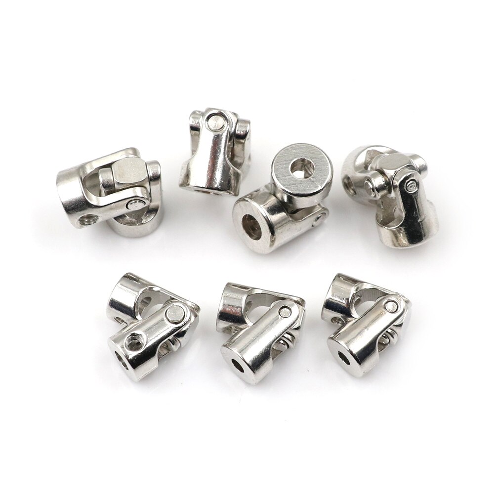 Metal Cardan Joint Gimbal Couplings Universal Joint for 4*3mm/4*4mm/5*4mm/5*5mm/5*6/6*6mm RC Boat Parts Accessarie