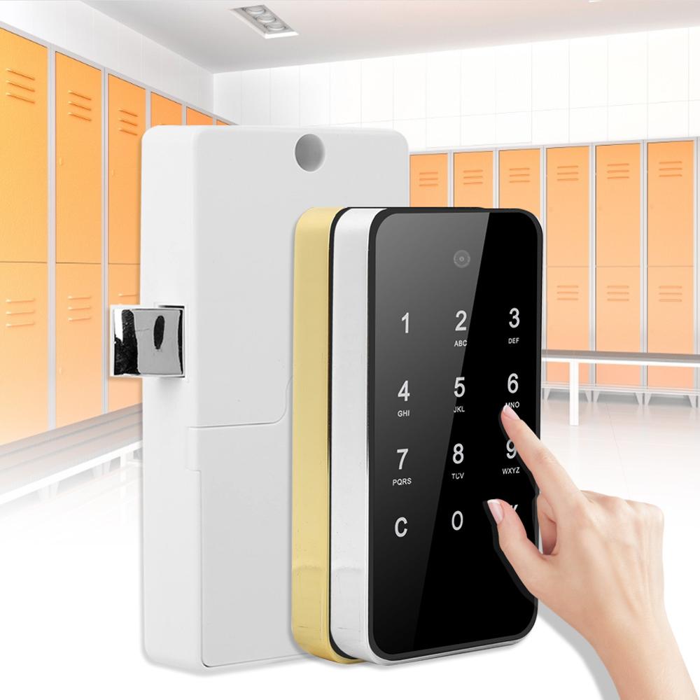 Electronic Password Lock Smart Keyless Digital Touch Screen for File Cabinet Locker Sauna