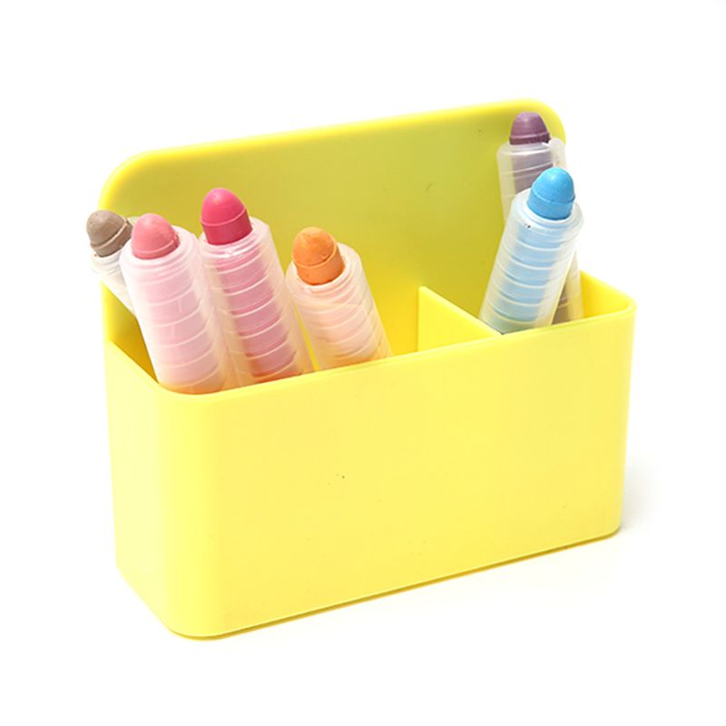 Magnetiska whiteboard markörer penna penna hållare arrangör lagring container kontor