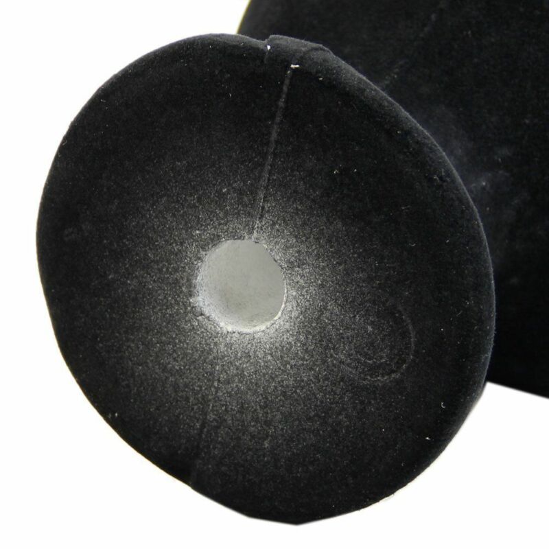 Mannlig fomale styrofoam skum mannequin dukkehode modell parykker briller vise stativ svart