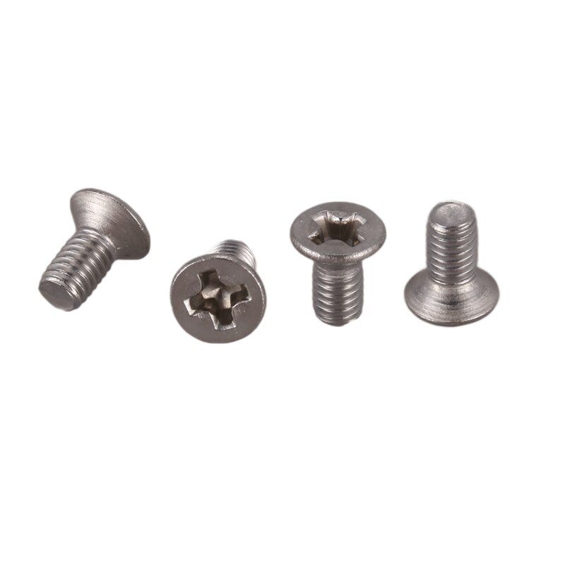 ! Tornillo avellanado Phillips ranurado, M3 x 6mm, con 12 soportes de ángulo de abrazadera de esquina en forma de L, 40x40x17mm, 50 Uds.