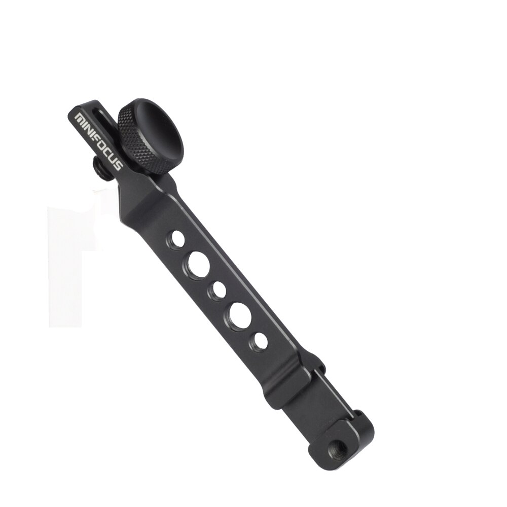 Microphone Extension Arm Dual Shoe Monitor Mount Bracket for Feiyutech AK4000 AK2000 Moza Air 2 Mini-mi Gimbal Accessories
