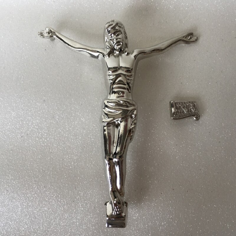 Jeesus patsas uskonnollinen patsas eurooppalainen tyyli putiikki hopea kulta risti tarvikkeet katoliset pyhät esineet kristilliset tarvikkeet: Hopea