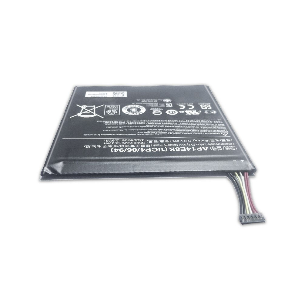 Batterie 3.8V 3250mah, pour tablette acer Iconia One 7 B1-750 AP14E8K AP14E4K