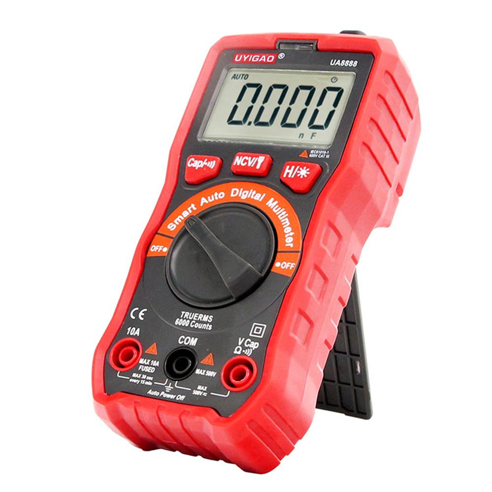UYIGAO UA8888 Digital Multimeter Digital Display Fully Automatic Intelligent Current And Voltmeter No Need To Shift Gears Tester